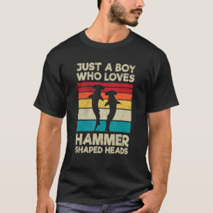 Camiseta Cita de buceo de tiburón martillo para Sha