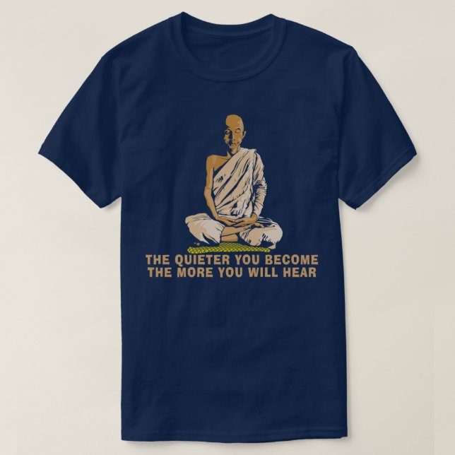Camiseta Cita de Buda (Diseño del anverso)