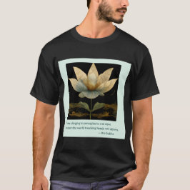 Camiseta Cita de Buda sobre la gente obstinada