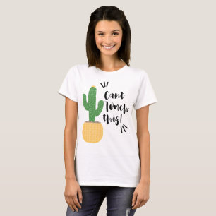 Camiseta Cita de Cactus Bonito 