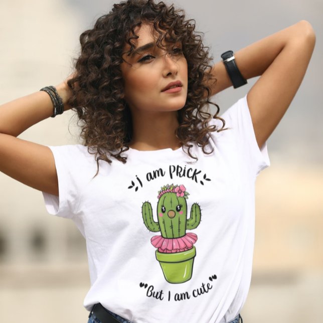 Camiseta Cita de cactus de las mujeres T-Shirt (Subido por el creador)
