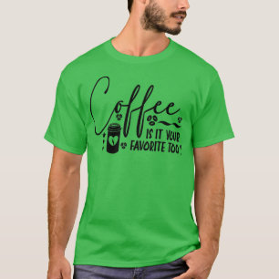 Camiseta cita de café divertida para los amantes del café 