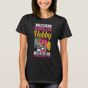 Camiseta Cita de cálculo de costura de costura de telas de 