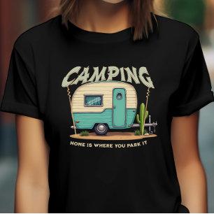 Camiseta Cita de camping y camping
