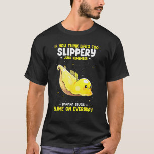 Camiseta Cita de caracol de plátano para cazador de caracol