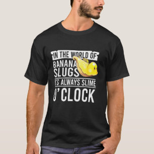 Camiseta Cita de caracol de plátano para cazador de caracol