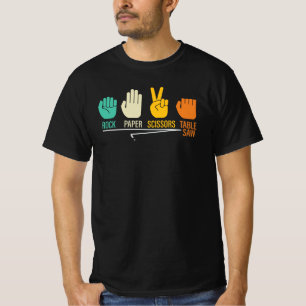 Camiseta Cita de carpintero de sierra de mesa de piedra pap