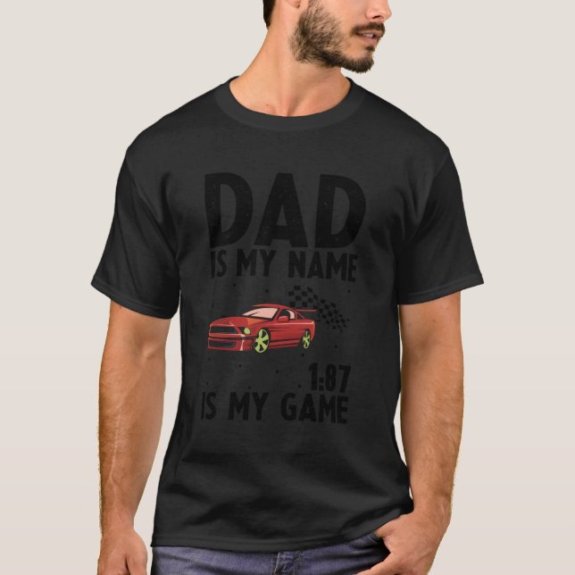 Camiseta Cita De Carreras De Coches De Ranura Para Coches D (Anverso)