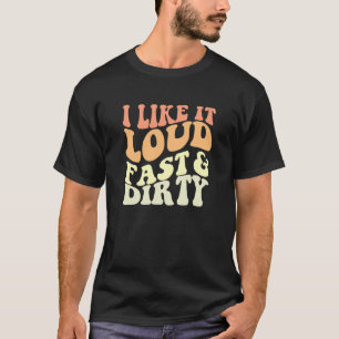 Camiseta Cita de carreras de coches en pista de tierra Me g