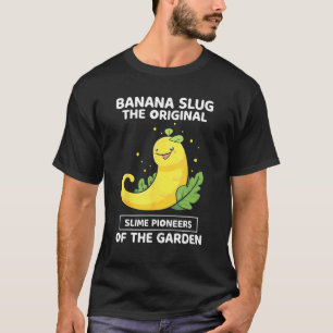 Camiseta Cita de Cazador de Caracoles de Plátano para Babos
