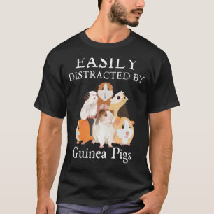 Camiseta Cita de cerdo de Guinea para curioso amante de Gui