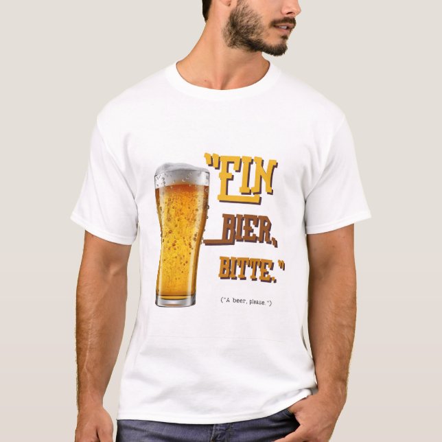 Camiseta Cita de cerveza (Anverso)