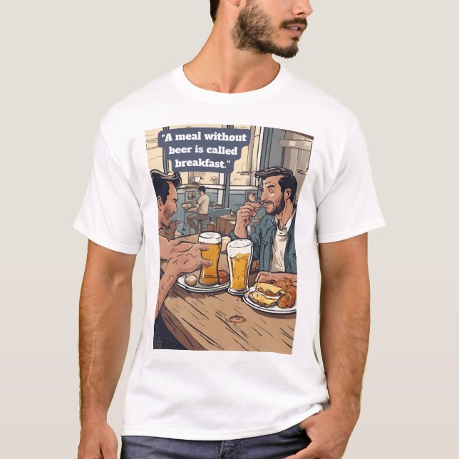 Camiseta Cita de cerveza (Anverso)