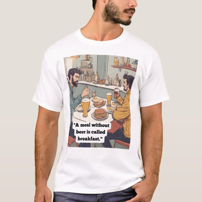 Camiseta Cita de cerveza (Anverso)