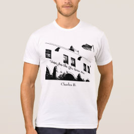 Camiseta Cita de Charles Bukowski (blanca)