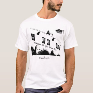Camiseta Cita de Charles Bukowski (blanca)
