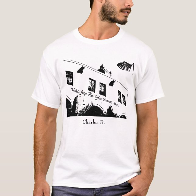 Camiseta Cita de Charles Bukowski (blanca) (Anverso)