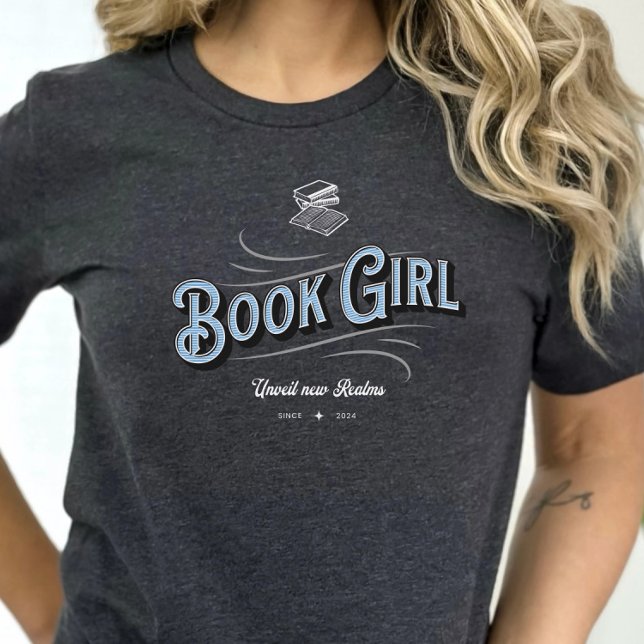 Camiseta Cita de Chica de libros para lectores (Subido por el creador)