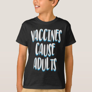 Camiseta Cita de Chiste de Humor Gráfica Vacunado para Adul