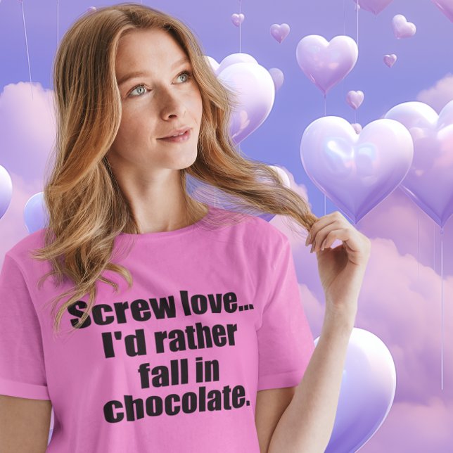 Camiseta Cita de chocolate divertida (Subido por el creador)