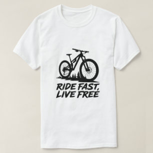 Camiseta Cita de ciclismo de aventura diseño de bicicleta d