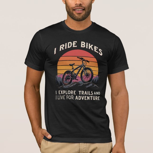 Camiseta Cita de ciclismo motivacional para amantes de la a (Anverso)
