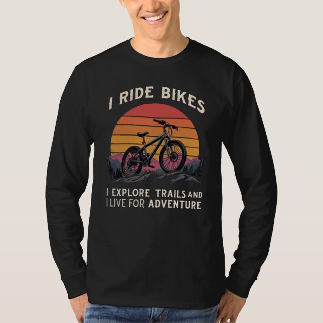 Camiseta Cita de ciclismo motivacional para amantes de la a (Anverso)