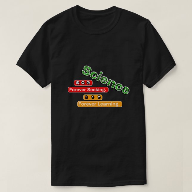 Camiseta Cita de ciencia (Diseño del anverso)