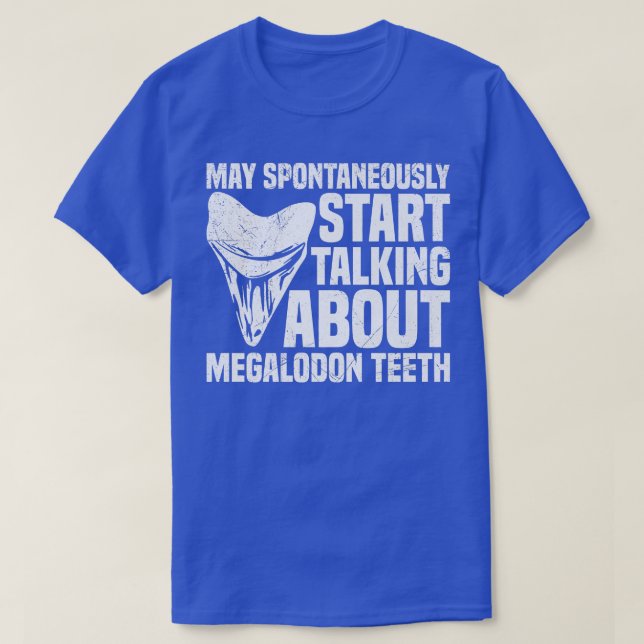 Camiseta Cita de colección de motivos de tiburón para Megal (Diseño del anverso)