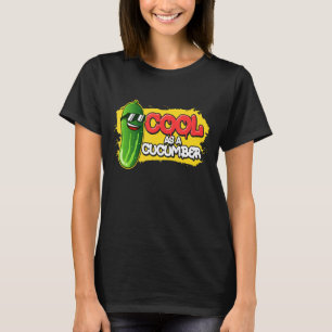 Camiseta Cita de comida en escabeche para pepino Tan geni