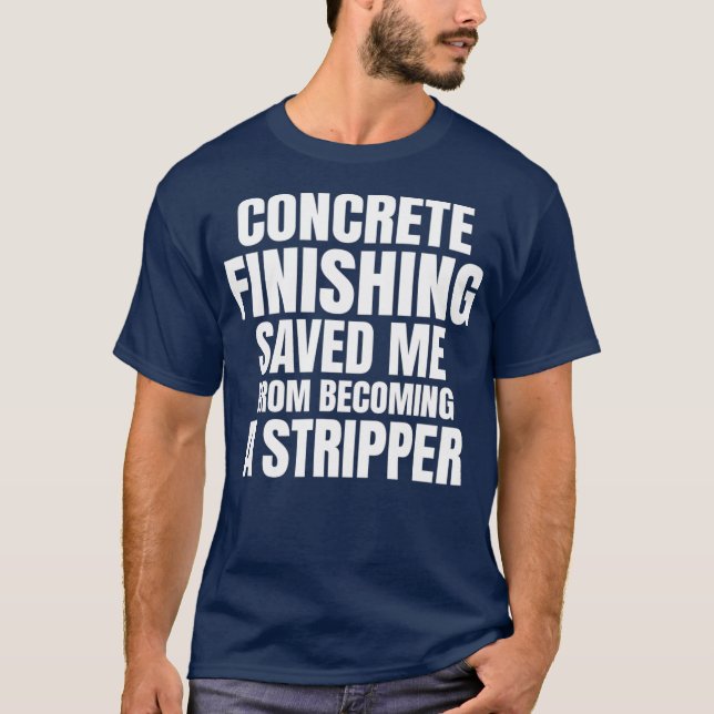 Camiseta Cita de construcción divertida para el acabado de  (Anverso)