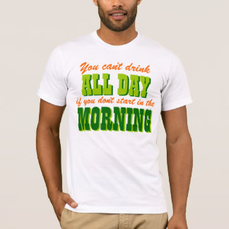 Camiseta Cita de consumición del irlandés divertido