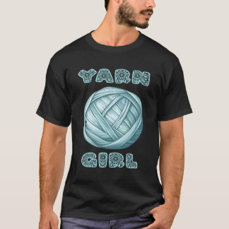 Camiseta Cita de coser de punto de punto crochet de yarn qu