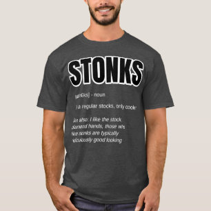 Camiseta Cita de cotización - Humor de timbre de acciones a