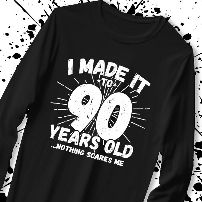 Camiseta Cita de cumpleaños 90 divertida Sarcástica de 90 a (Subido por el creador)