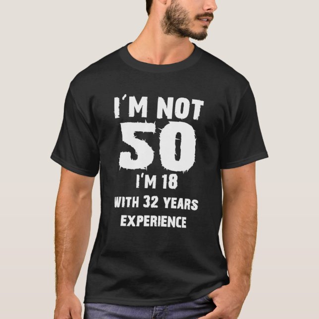 Camiseta Cita De Cumpleaños Graciosa 50 (Anverso)