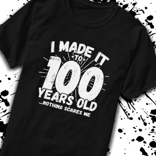 Camiseta Cita de cumpleaños número 100 divertida, sarcástic