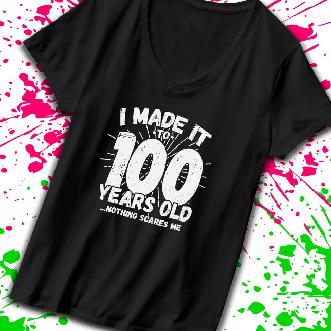 Camiseta Cita de cumpleaños número 100 divertida, sarcástic (Subido por el creador)