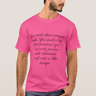 Camiseta Cita de Damon Salvatore Diseño más grande divertid