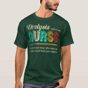 Camiseta Cita de definición divertida para enfermeras de di