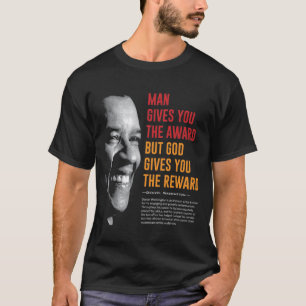 Camiseta Cita de Denzel Washington