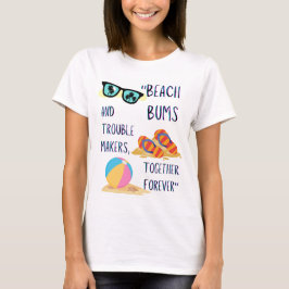 Camiseta cita de día de playa