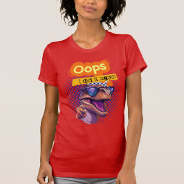 Camiseta cita de dinosaurios