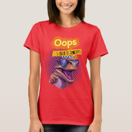 Camiseta cita de dinosaurios
