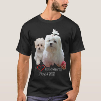 Camiseta Cita de diseño de amor a los perros amantes de los