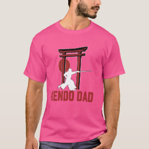 Camiseta Cita de diseño de arte marcial japonés de Kendo Da