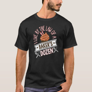 Camiseta Cita de docenas de panaderos de bolas