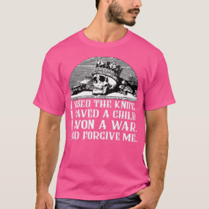 Camiseta Cita de Dresden que usé el cuchillo