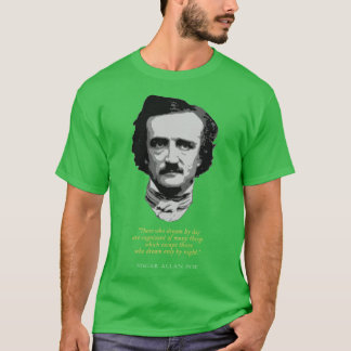 Camiseta Cita de Edgar Allan Poe