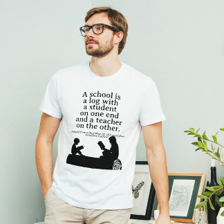 Camiseta Cita de educación en casa clásica del presidente G